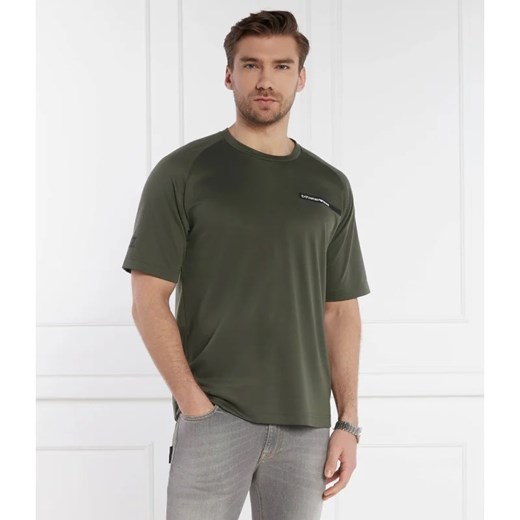 EA7 T-shirt | Regular Fit ze sklepu Gomez Fashion Store w kategorii T-shirty męskie - zdjęcie 172069975