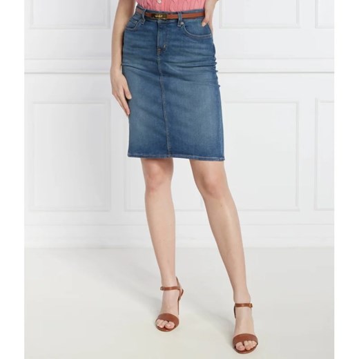 LAUREN RALPH LAUREN Jeansowa spódnica DANIELA ze sklepu Gomez Fashion Store w kategorii Spódnice - zdjęcie 172069996