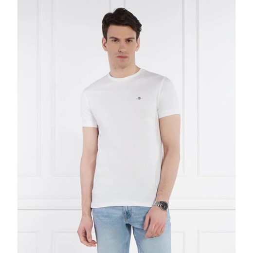 Gant T-shirt SHIELD | Slim Fit ze sklepu Gomez Fashion Store w kategorii T-shirty męskie - zdjęcie 172070019