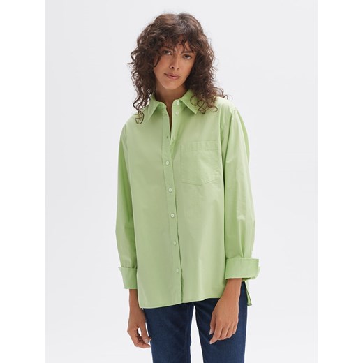 OPUS Bluzka &quot;Fabino&quot; w kolorze jasnozielonym ze sklepu Limango Polska w kategorii Koszule damskie - zdjęcie 172071116