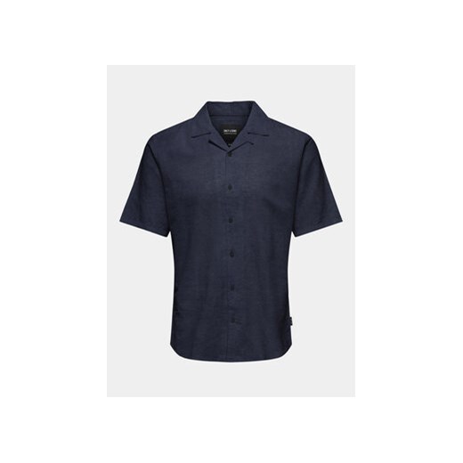 Only & Sons Koszula Caiden 22025116 Granatowy Slim Fit ze sklepu MODIVO w kategorii Koszule męskie - zdjęcie 172071509