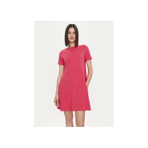 United Colors Of Benetton Sukienka codzienna 3Z1RDV01E Różowy Regular Fit ze sklepu MODIVO w kategorii Sukienki - zdjęcie 172071735