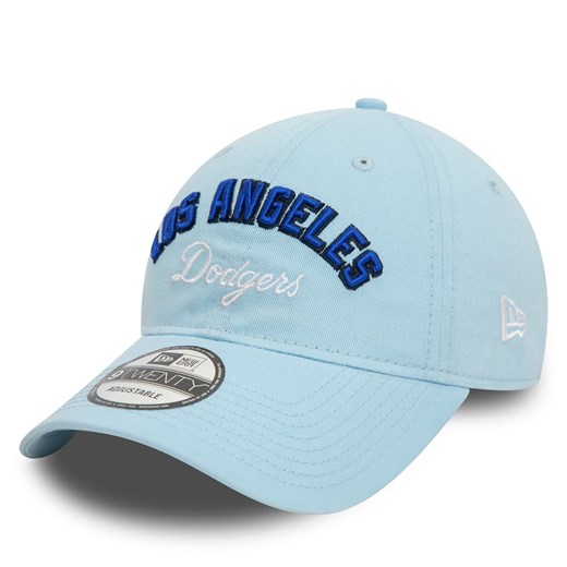 Czapka z daszkiem New Era Mlb Wordmark 920 La Dodgers 60503494 Niebieski ze sklepu eobuwie.pl w kategorii Czapki z daszkiem damskie - zdjęcie 172073025