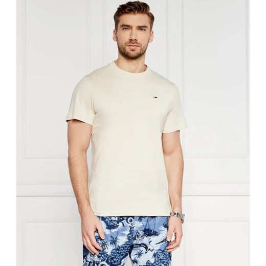 Tommy Jeans T-shirt JERSEY | Regular Fit ze sklepu Gomez Fashion Store w kategorii T-shirty męskie - zdjęcie 172073375