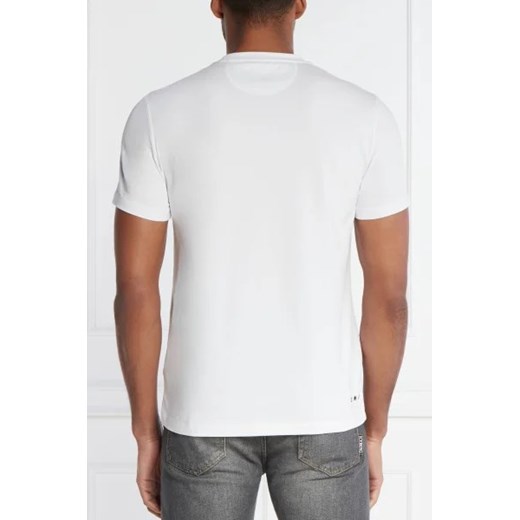 T-shirt męski La Martina biały z krótkim rękawem 