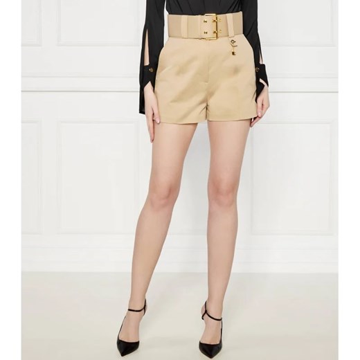 Elisabetta Franchi Szorty + pasek | Slim Fit ze sklepu Gomez Fashion Store w kategorii Szorty - zdjęcie 172074276