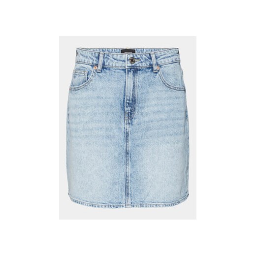Vero Moda Spódnica jeansowa Tessa 10301536 Niebieski Regular Fit ze sklepu MODIVO w kategorii Spódnice - zdjęcie 172074418