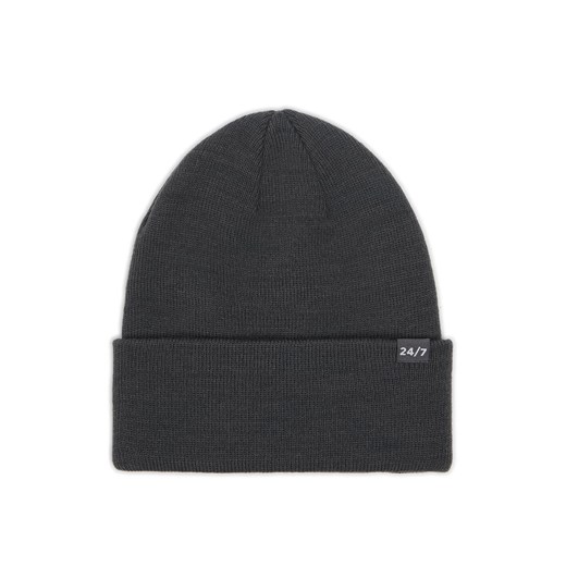 Cropp - Ciemnoszara czapka beanie - szary Cropp Uniwersalny Cropp