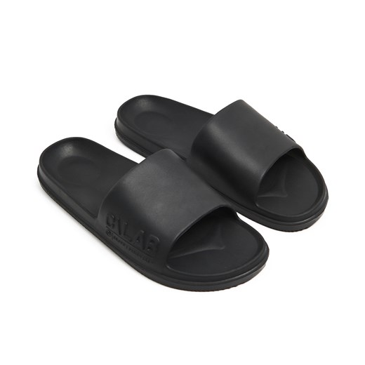 Cropp - Czarne klapki z pianki - czarny Cropp 44 Cropp