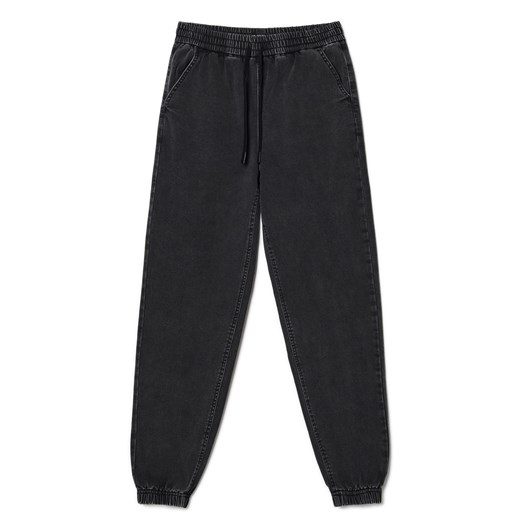 Cropp - Jasnoszare jeansowe joggery - szary Cropp S Cropp okazja