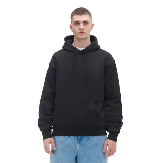 Cropp - Czarna bluza z kapturem - czarny Cropp XS Cropp