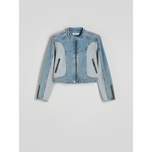 Reserved - Jeansowa kurtka - niebieski ze sklepu Reserved w kategorii Kurtki damskie - zdjęcie 172082175