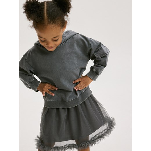 Reserved - Tiulowa spódniczka - jasnoszary ze sklepu Reserved w kategorii Spódnice dziewczęce - zdjęcie 172082697
