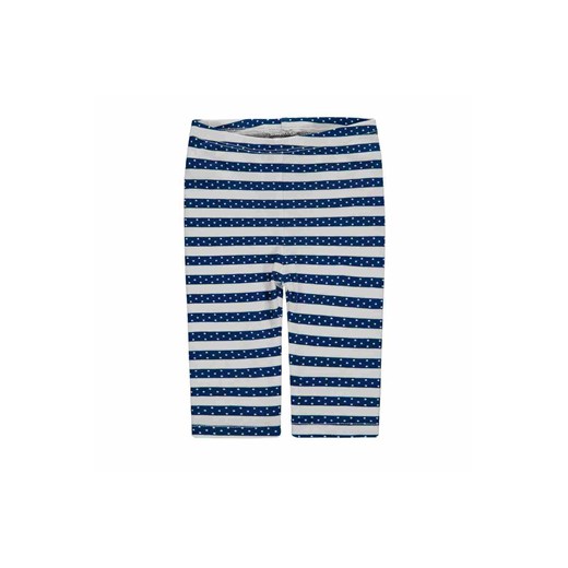 Dziewczęce legginsy szare w niebieskie paski ze sklepu 5.10.15 w kategorii Legginsy niemowlęce - zdjęcie 172084258