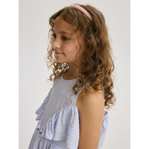 Reserved - Zestaw opaska i gumki do włosów - fuksja ze sklepu Reserved w kategorii Ozdoby do włosów dziewczęce - zdjęcie 172086057