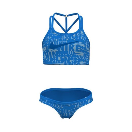 Strój kąpielowy dziewczęcy T-Crossback Midkini Set Nike Swim ze sklepu SPORT-SHOP.pl w kategorii Stroje kąpielowe - zdjęcie 172091139