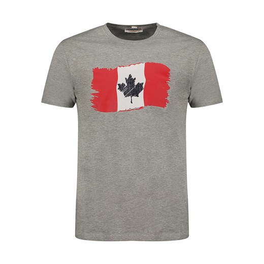 Canadian Peak Koszulka &quot;Jorenteak&quot; w kolorze szarym ze sklepu Limango Polska w kategorii T-shirty męskie - zdjęcie 172091675