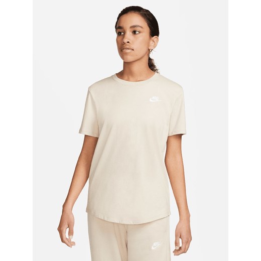 Nike Koszulka w kolorze beżowym ze sklepu Limango Polska w kategorii Bluzki damskie - zdjęcie 172092026