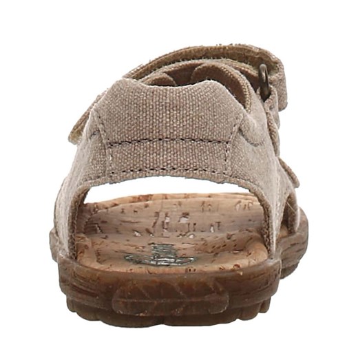 Naturino Sandały &quot;Sky organic&quot; w kolorze beżowym Naturino 27 okazyjna cena Limango Polska