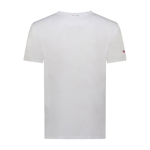 Geographical Norway Koszulka w kolorze szarym Geographical Norway S okazja Limango Polska