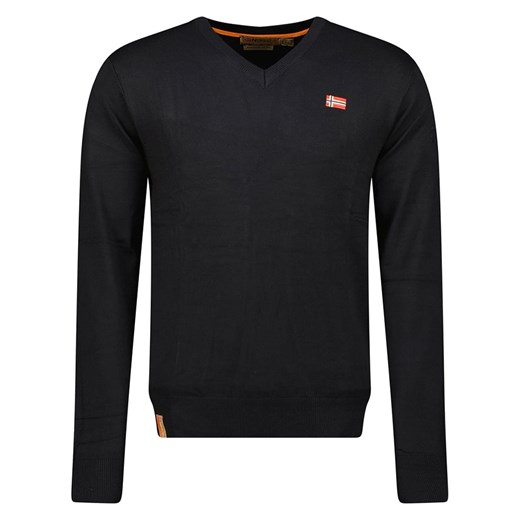 Geographical Norway Sweter w kolorze czarnym ze sklepu Limango Polska w kategorii Swetry męskie - zdjęcie 172092467
