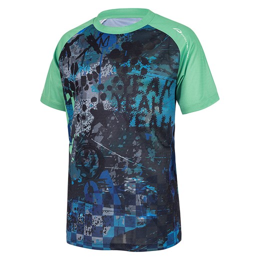 Protective Koszulka kolarska &quot;Trashion&quot; w kolorze granatowo-zielonym ze sklepu Limango Polska w kategorii T-shirty chłopięce - zdjęcie 172092567