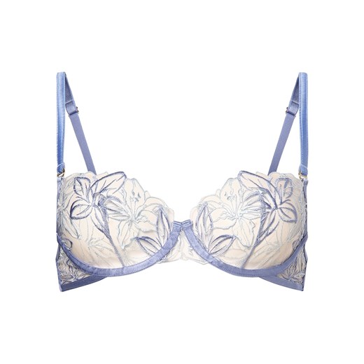 Bluebella Biustonosz damski na fiszbinach - Lilly Kobiety Sztuczne włókno niebieski jednolity ze sklepu vangraaf w kategorii Biustonosze - zdjęcie 172093328