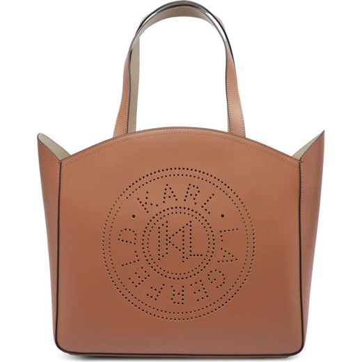 Karl Lagerfeld Skórzana shopperka ze sklepu Gomez Fashion Store w kategorii Torby Shopper bag - zdjęcie 172095657