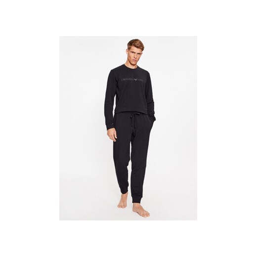 Emporio Armani Underwear Piżama 111943 3F595 00020 Czarny Regular Fit ze sklepu MODIVO w kategorii Piżamy męskie - zdjęcie 172104789