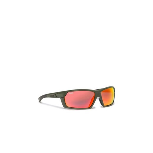 Uvex Okulary przeciwsłoneczne Sportstyle 225 S5320257716 Khaki ze sklepu MODIVO w kategorii Okulary przeciwsłoneczne męskie - zdjęcie 172104806