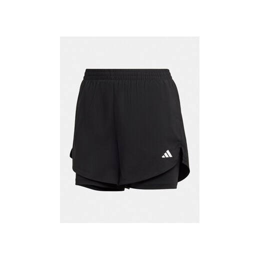 adidas Szorty sportowe Training Minimal HN1044 Czarny Regular Fit XS MODIVO