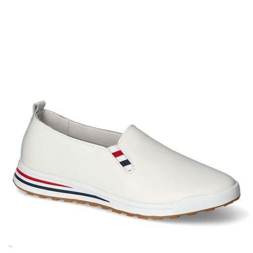 Półbuty Filippo DP3510/24WH Białe ze sklepu Arturo-obuwie w kategorii Półbuty damskie - zdjęcie 172105985