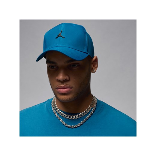 Regulowana czapka Jordan Rise Cap - Niebieski ze sklepu Nike poland w kategorii Czapki z daszkiem męskie - zdjęcie 172107806