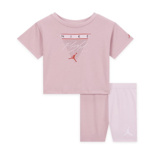 Zestaw z kolarkami dla niemowląt Flight (12–24 M) Jordan Mini Me - Różowy Jordan 18M Nike poland