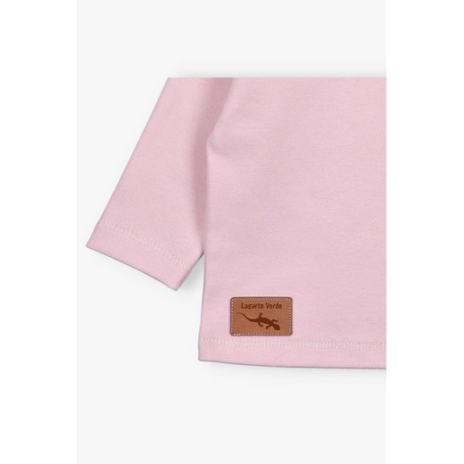 Brązowa bluzka niemowlęca bawełniana - Lagarto Verde ze sklepu 5.10.15 w kategorii Kaftaniki i bluzki - zdjęcie 172109336