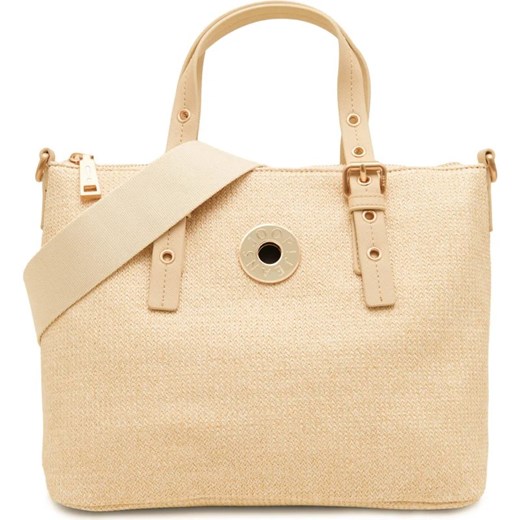 Shopper bag beżowa Joop! na ramię mieszcząca a8