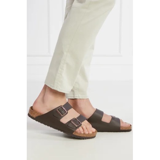 Birkenstock Skórzane klapki Arizona NL 43 Gomez Fashion Store