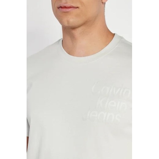 CALVIN KLEIN JEANS T-shirt DIFFUSED STACKED | Regular Fit S Gomez Fashion Store