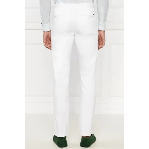 Spodnie męskie białe Tommy Hilfiger casualowe 