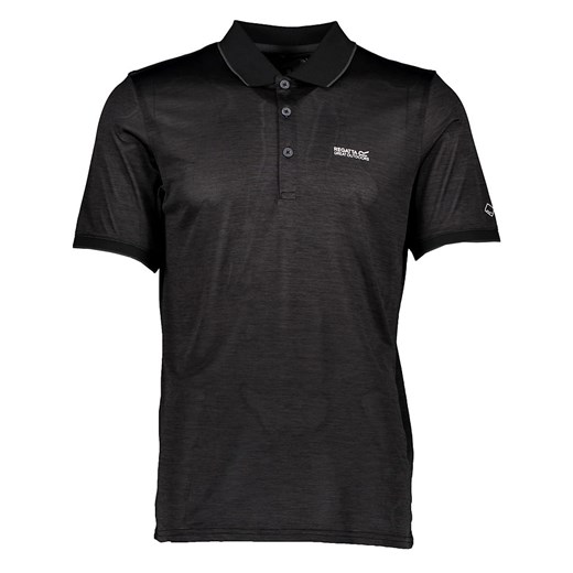 Regatta Funkcyjna koszulka polo &quot;Remex II&quot; w kolorze czarnym ze sklepu Limango Polska w kategorii T-shirty męskie - zdjęcie 172110516