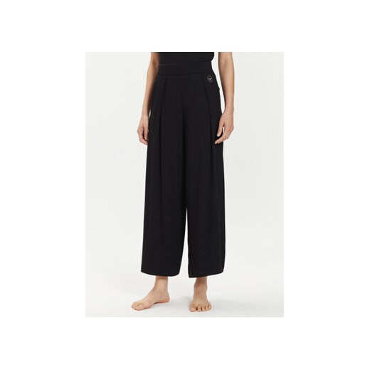 Emporio Armani Underwear Spodnie piżamowe 164850 4R224 00020 Czarny Relaxed Fit ze sklepu MODIVO w kategorii Piżamy damskie - zdjęcie 172110817
