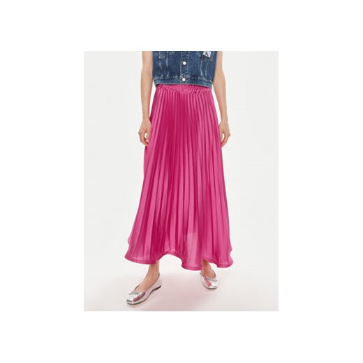Dixie Spódnica plisowana G319J022A Różowy Regular Fit ze sklepu MODIVO w kategorii Spódnice - zdjęcie 172113047