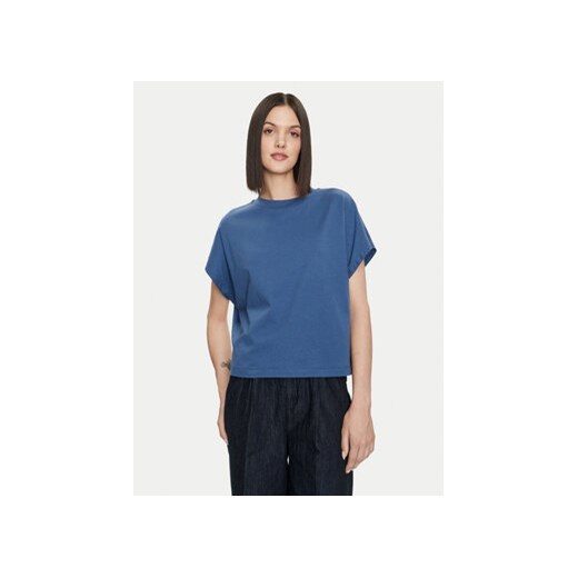 United Colors Of Benetton T-Shirt 3096D1071 Niebieski Relaxed Fit ze sklepu MODIVO w kategorii Bluzki damskie - zdjęcie 172113077