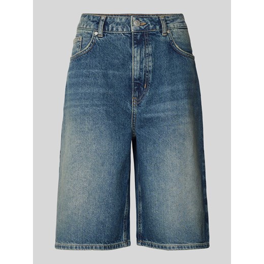 Szorty jeansowe o kroju baggy fit z 5 kieszeniami ze sklepu Peek&Cloppenburg  w kategorii Szorty - zdjęcie 172115238