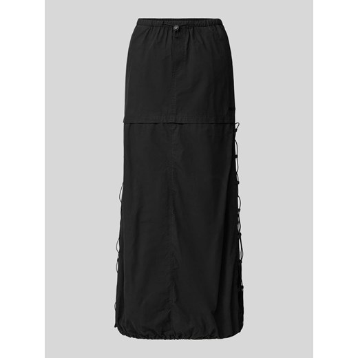 Długa spódnica w jednolitym kolorze z elastycznym pasem ze sklepu Peek&Cloppenburg  w kategorii Spódnice - zdjęcie 172115687