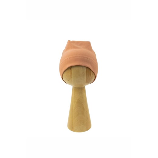 Bawelniana czapka chłopięca w kolorze pomarańczowym ze sklepu 5.10.15 w kategorii Czapki dziecięce - zdjęcie 172115889