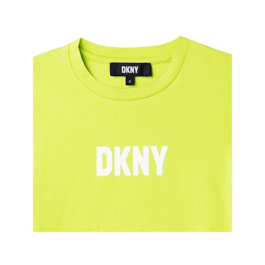 T-shirt chłopięce DKNY z elastanu 