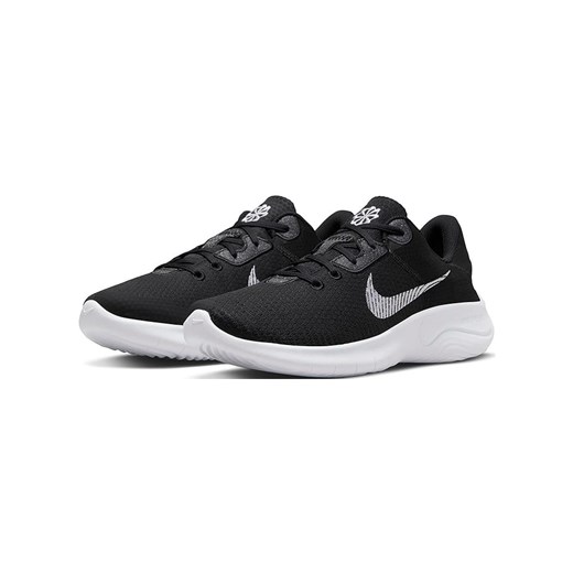Buty sportowe męskie Nike tkaninowe czarne sznurowane 