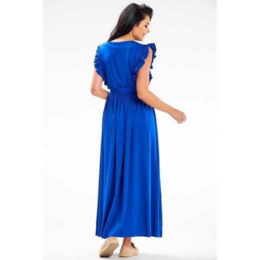 Awama Sukienka w kolorze niebieskim XL promocyjna cena Limango Polska