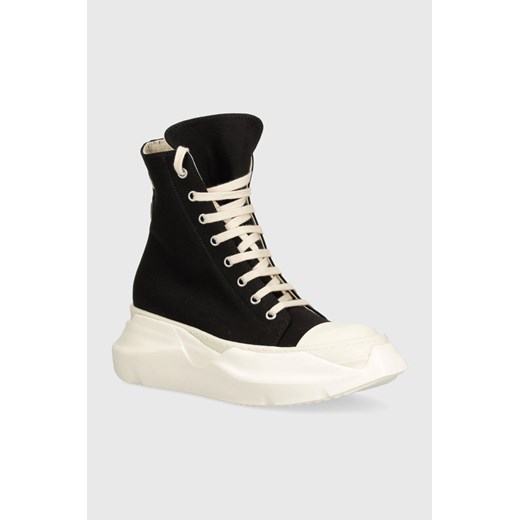 Rick Owens trampki Woven Shoes Abstract Sneak damskie kolor czarny DS01D1840.CBES1.911 ze sklepu PRM w kategorii Trampki damskie - zdjęcie 172118889